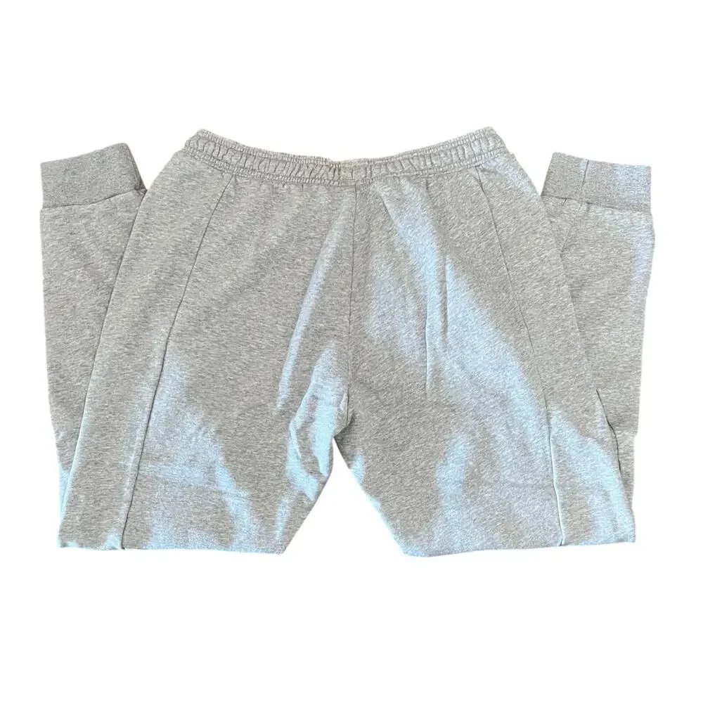 Adidas Mens Stadium Fleece Jogger Sweatpants Gray Large